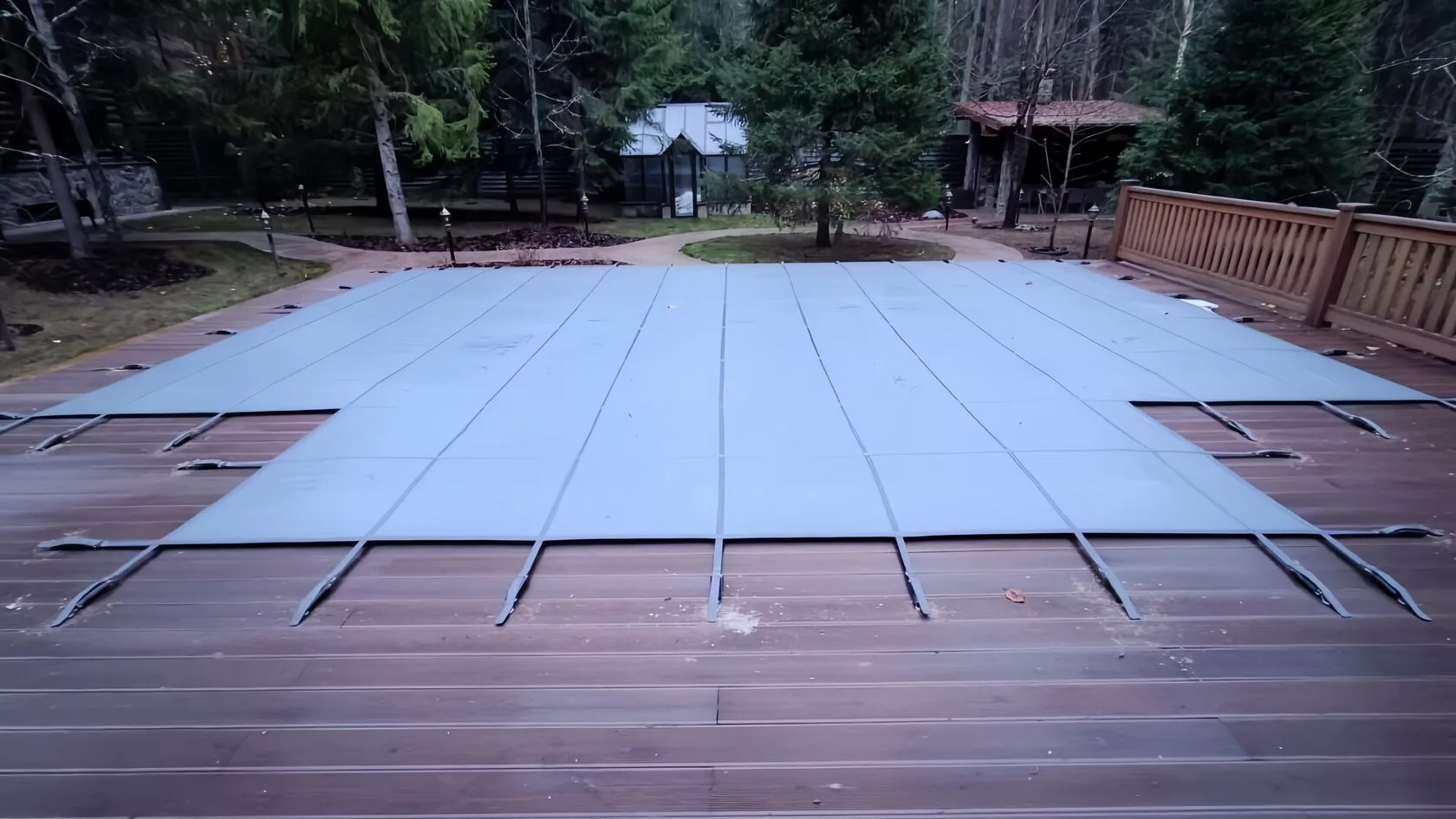 Покрывало для бассейна Laguna Cover Mesh в Миассе