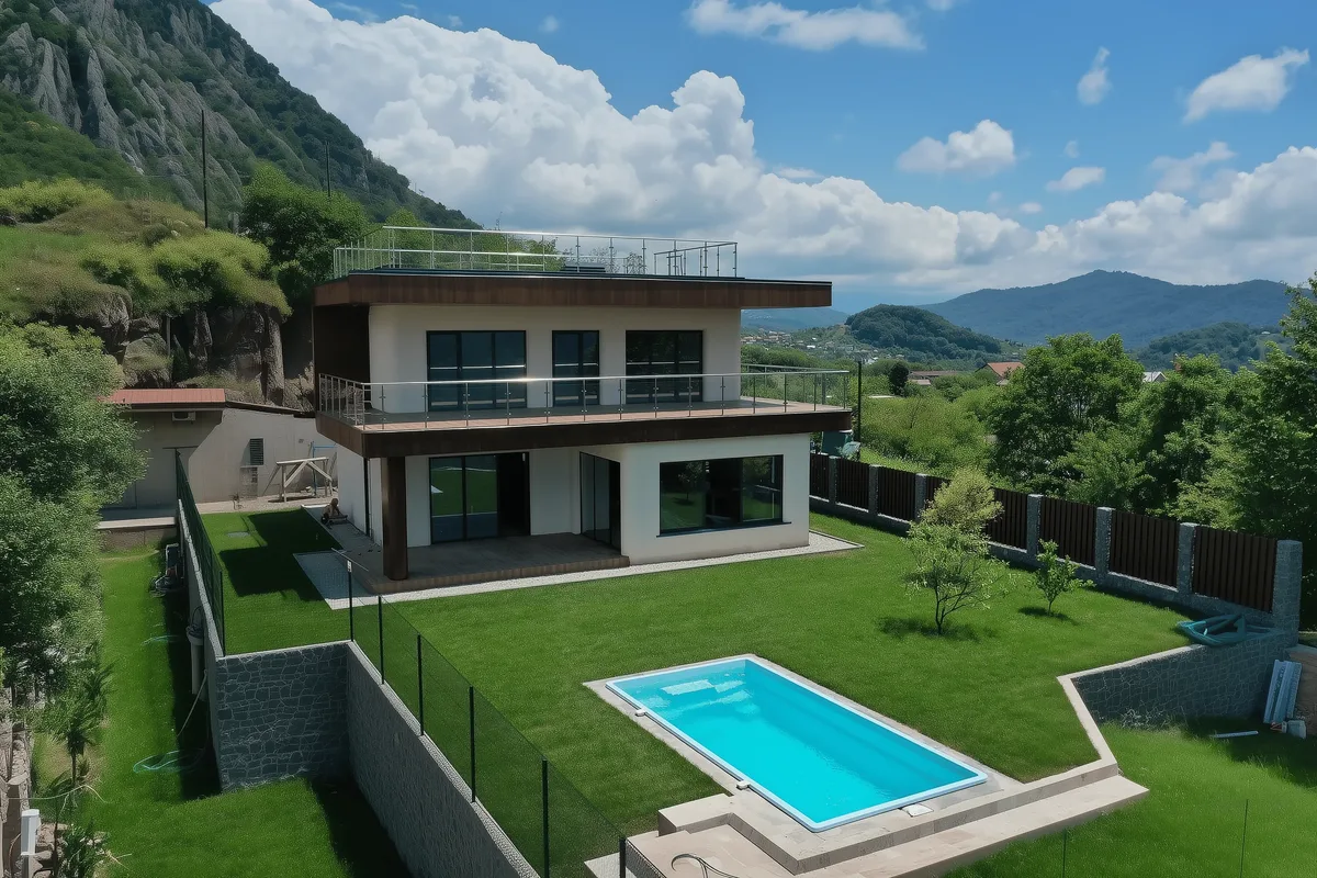 Композитный бассейн Laguna 6 — визуализация в Миассе