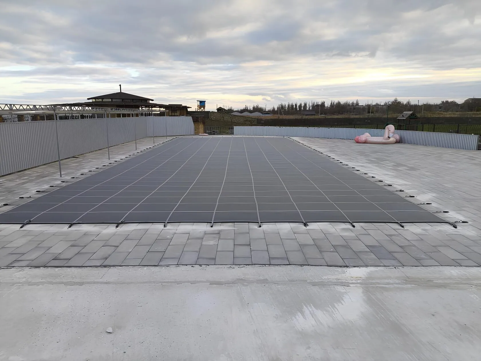 Защитное покрывало для бассейна в Миассе