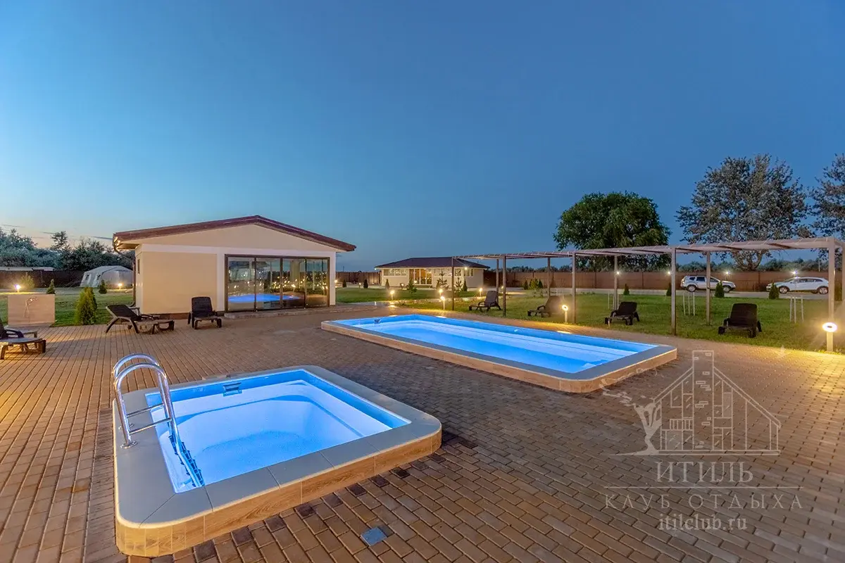 Композитная купель Laguna 3 — установка в Миассе