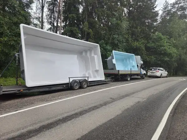 Доставка бассейна в Миассе